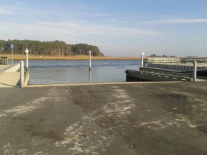 Massey's Landing boat ramp being repaired Masseys landing, the ditch, masseys ditch, long neck rd, pot nets, white house creek, long neck DE