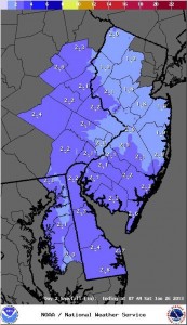 National Weather Service photo NWS, national weather service, winter storm warning for delaware