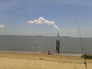 Augustine Beach, salem I nuclear plant