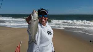 bluefish, 3rs beach, delaware seashore state park, mullet rigs, mullet run, beach fishing, fall fishing, atalntic fish, migratory fish,