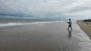 beach conditions, cape henlopen state park,