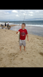 striped bass, rockfish, cape henlopen state park, beach fishing, surf fishing, mullet rigs, atlantic migration fish,