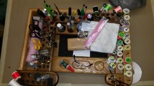 fly tie station, fly fishing, fly tying, fresh water fishing, sussex county, delaware, saltwater fly anglers of delaware,