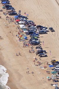 stacked parking on beach, henlopen state park, crowded beaches, drive on beaches in delaware, sussex county, indian river inlet,
