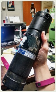 ORB lab, acoustic receiver, delaware bay, ice pack,