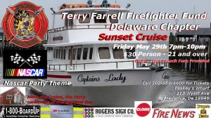 Terry Farrell Firefighters Fund of Delaware sunset cruise