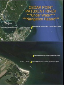cedar point, cca md, coastal conservation association, chesapeake bay, patuxant river, water hazard, boatinghazard