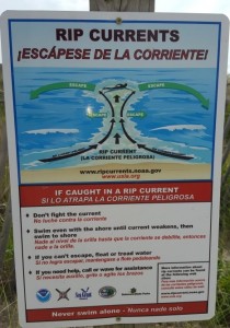 rip current advisory, danger signs, delaware beaches, sussex county,state parks, town beaches