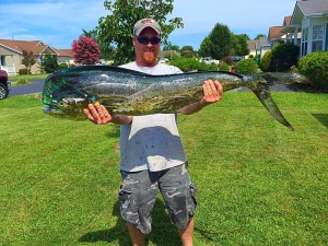 mahi mahi, off hsore fishing, delaware, sussex county