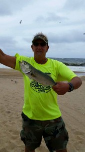 bluefish, heavy surf, rehoboth beach, henlopen acreas, delaware, sussex county, hurricane waves, noreaster, surf fishing in the storm