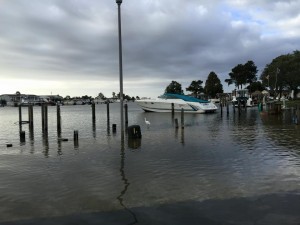 pot netsbayside, long neck, flooding, marina, delaware, sussex county