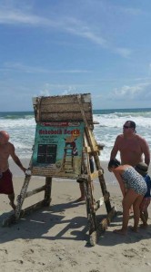 rehoboth beach lifeguard stand, atlantic ocean, OBX, salvo beach