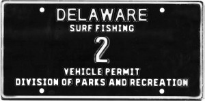 delaware surf fishing low digit tags, state parks, delaware, sussex county, boo bbq,