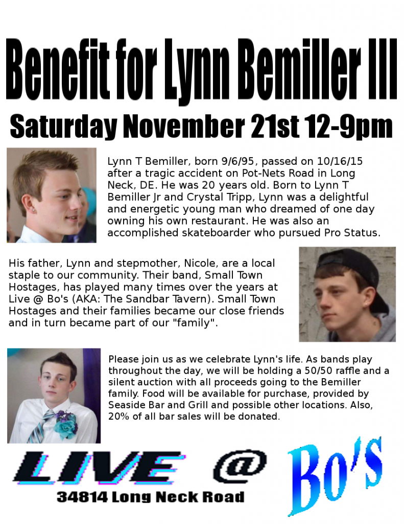 Lynn BeMiller III, long neck,delaware, sussex county