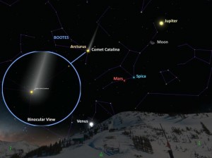 arcturus, comet catalina , delaware, sussex county, star gazing