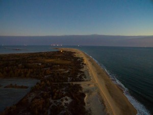 cape henlopen state park, point comfort station, delaware, sussex county, aerial pictures of delaware state parks