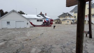 air boat, rescue, south bowers beach, delaware, sussex county, blizzard 2016