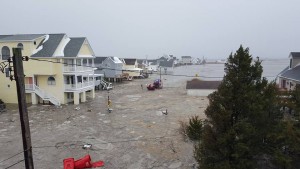 Air boat south bowers, delaware, sussex county, blizzard 2016