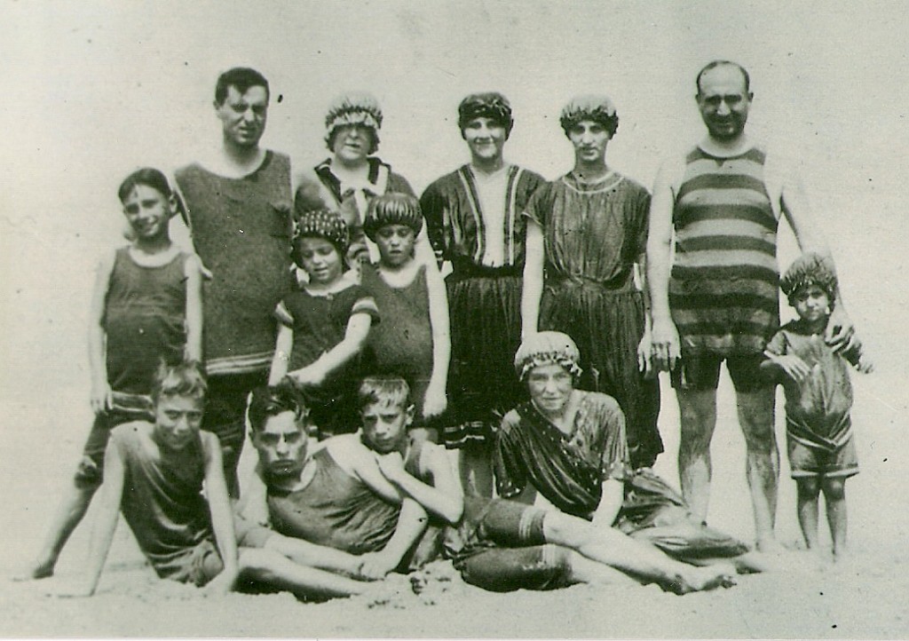 The DeMarco & Palmisano families, Dewey Beach, 1914