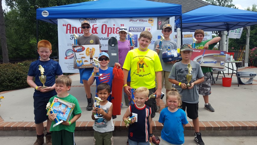 andie and opie fishing tournament winners, milton, delaware, sussex county,