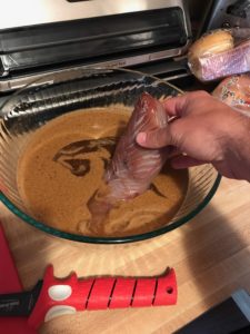 brining bluefish for the smoker
