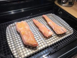 gator bluefish, fish drying rack