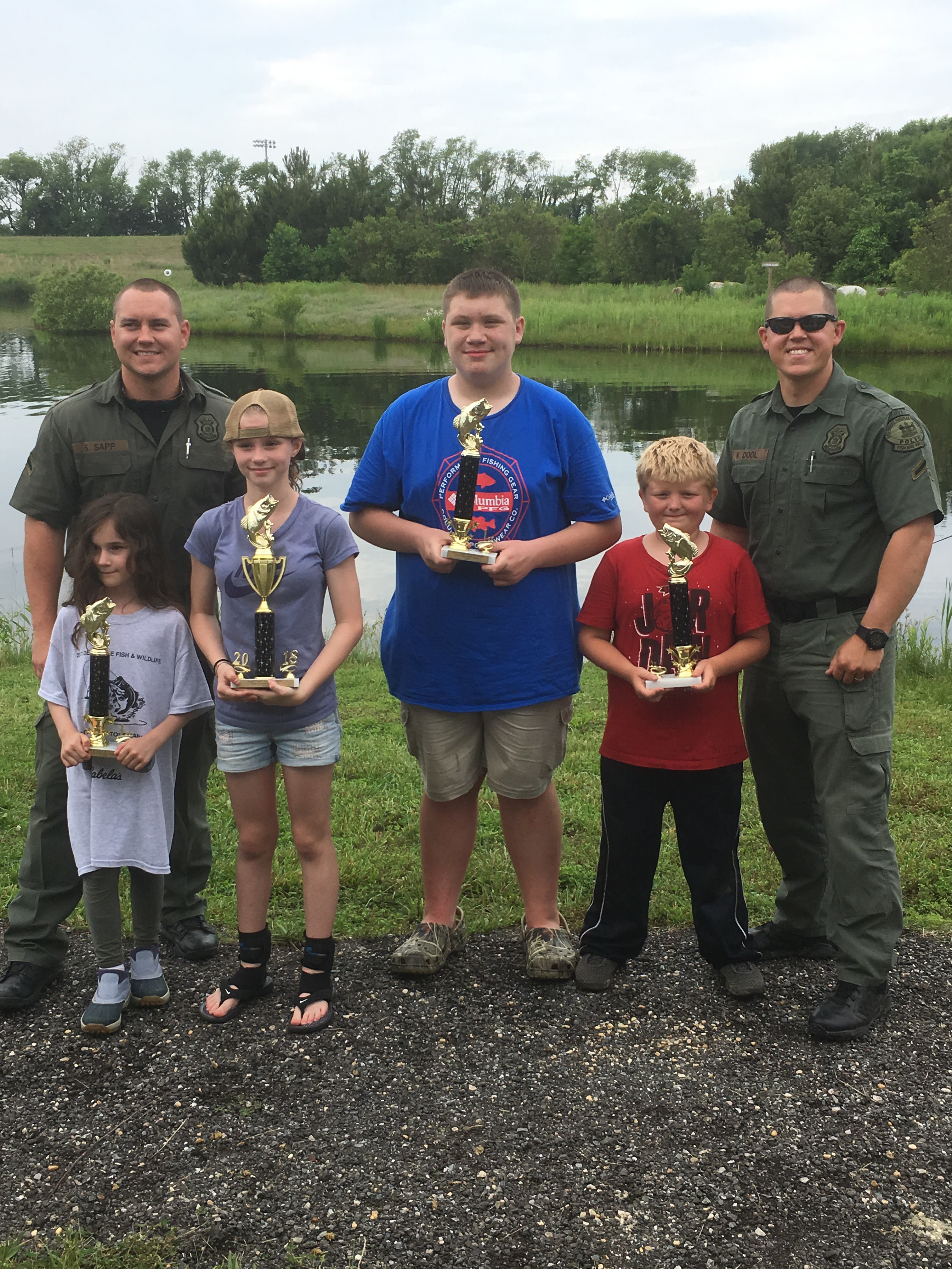 DNREC youth fishing tournament