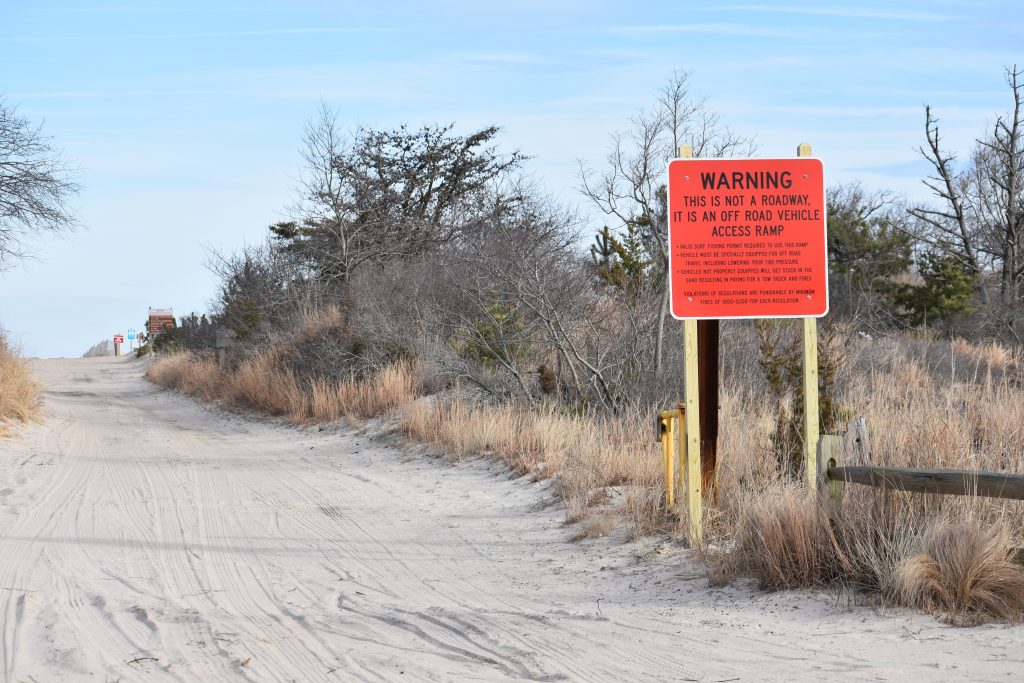 cape henlopen state park, orv permits, warning signs, drive on beaches, gordons pond, naval crossing