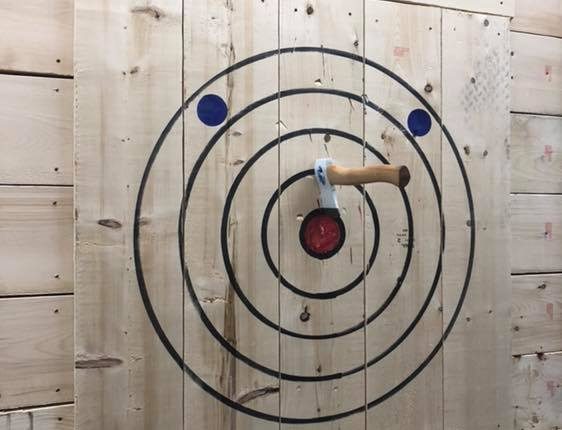 ax throwing, You Bet Your Axe targets