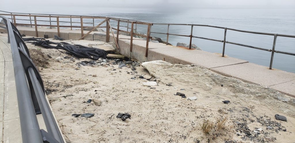 indian river inlet, jetty wall. acoe, army corp of engineers, delaware, sussex county