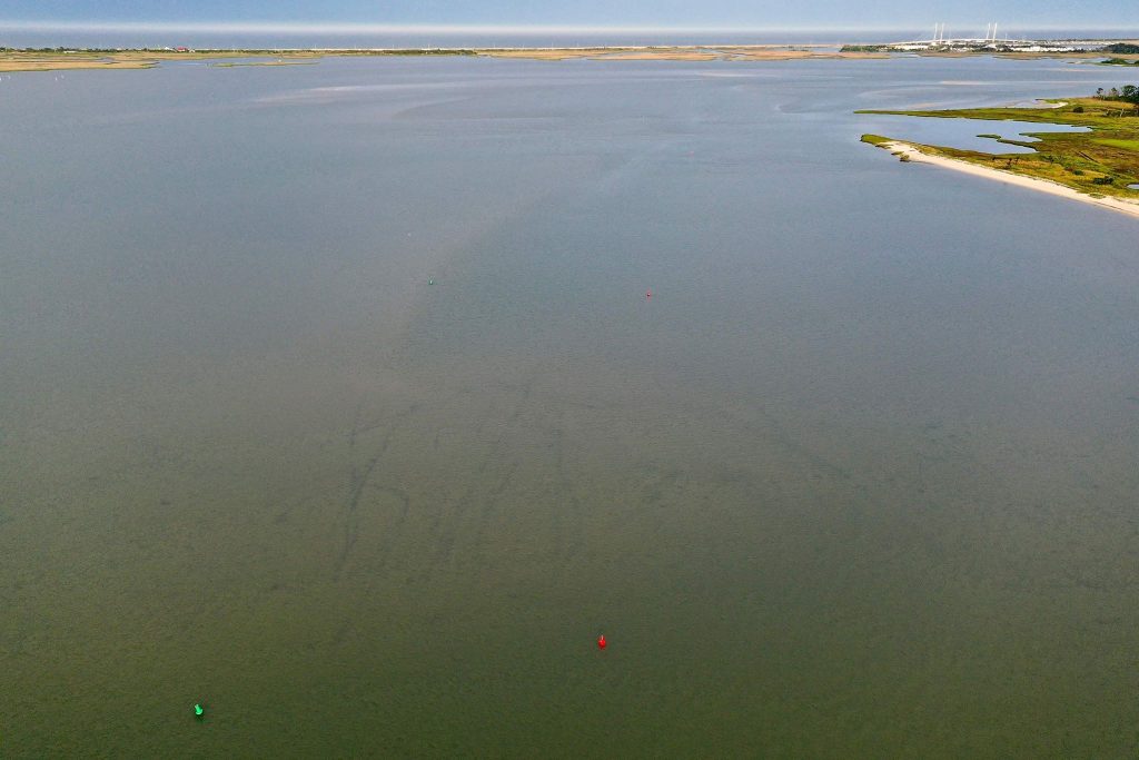 bakers channel, driscoll drones, rehoboth bay, aerial photos,