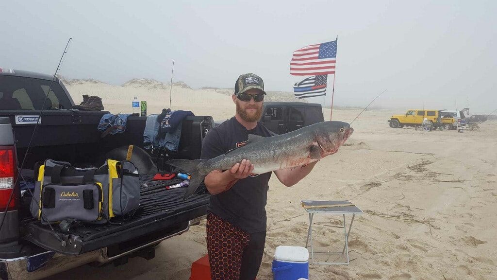 bluefish, may the fish be with you, surf fishing tournament, dsf, delaware surf fishing, nautical paschens, ds custom tackle, helly hansen, iron hill brewery, asap screen printing, frets 4 vets, delaware, sussex county delaware seashore state park, 3rs, conquest, keybox, faithful steward, savages ditch, big chill beach club,
