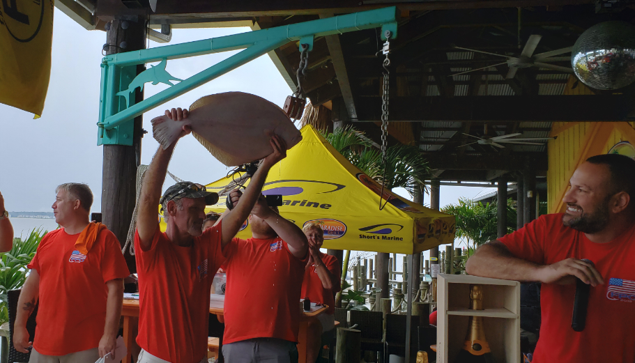 FPO, flounder pounder open, delaware, flounder tournament, sussex county, long neck, pot nets bayside, paradise grill