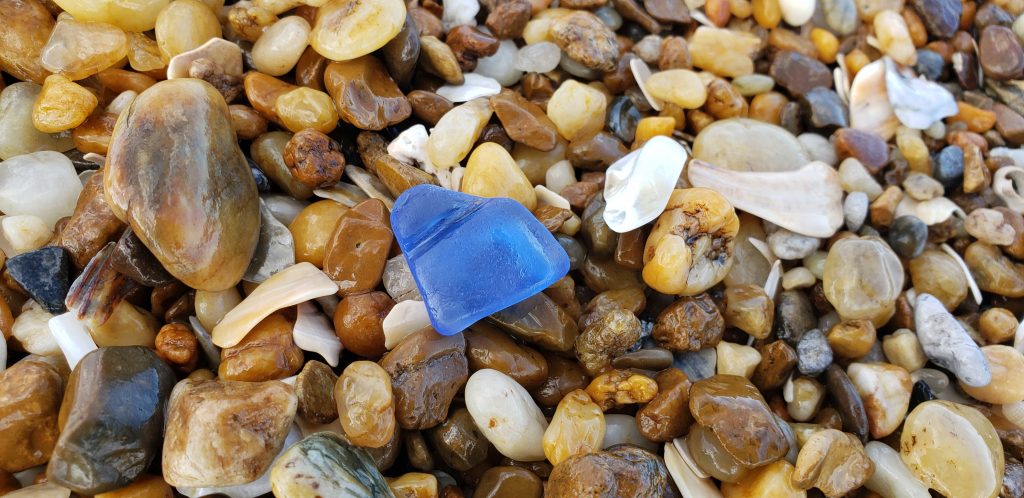 sea glass, cape henlopen state park, beach combing