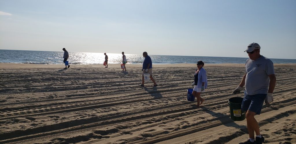 beach clean ups, delaware, sussex county, the point, cape henlopen state park, coastal clean up